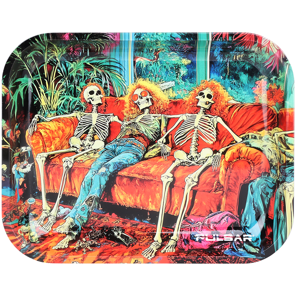 Pulsar Large Metal Rolling Tray | In Da Couch