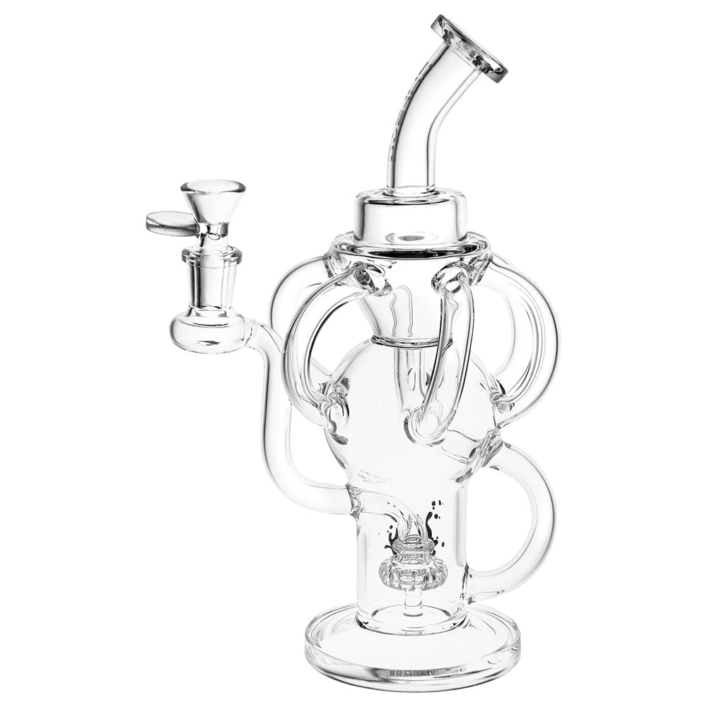 Pulsar Lucky 7 Arm Recycler Bong | Side View
