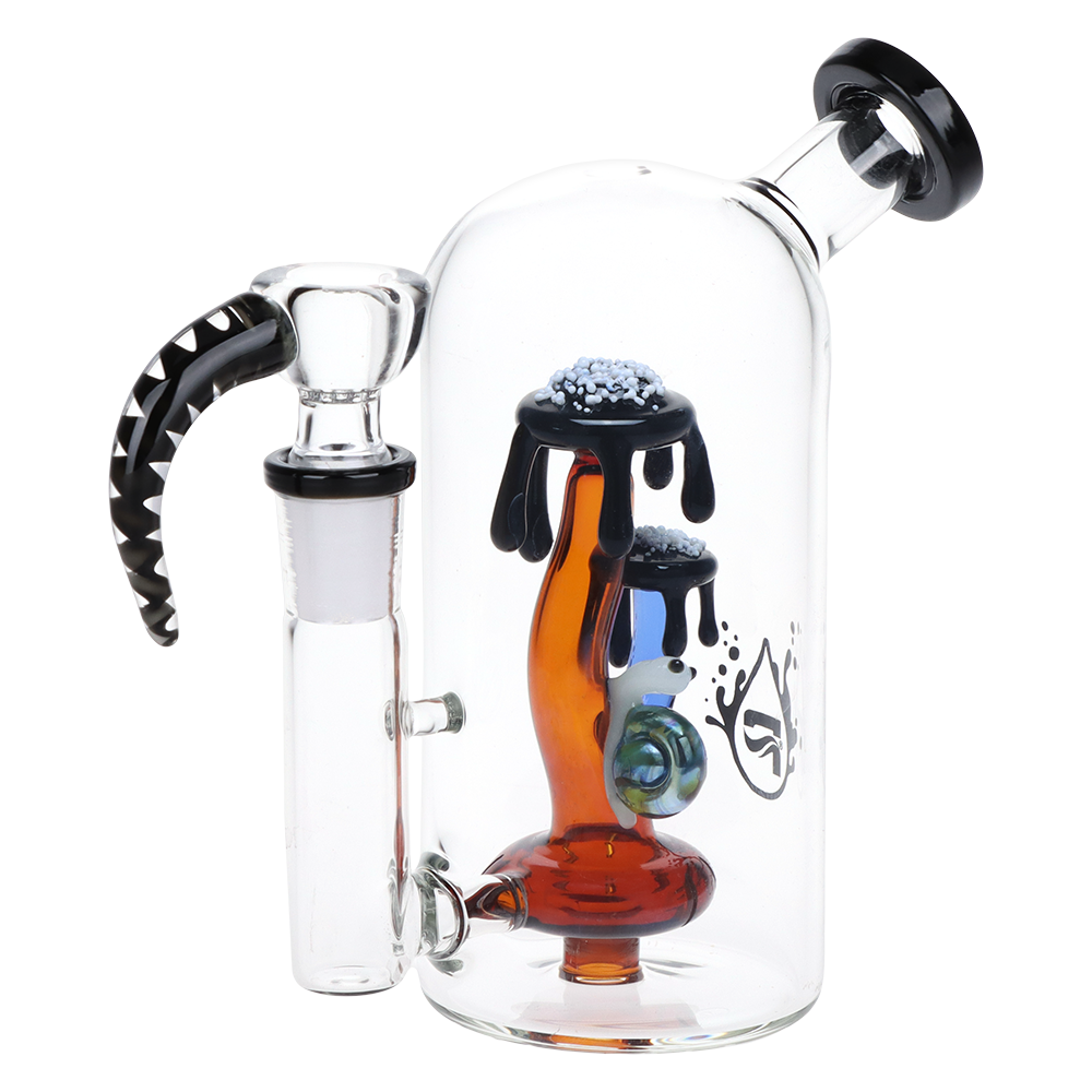 Pulsar Magma Mushroom Lake Mini Bong | Front View