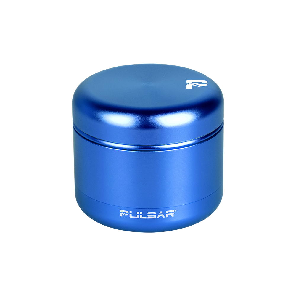 Pulsar Matte Finish Herb Grinder | 4pc | 2.25" | Blue