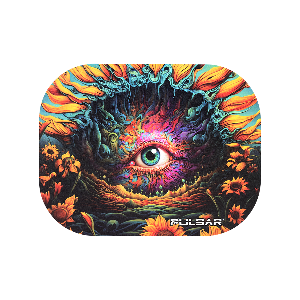 Pulsar Mini Magnetic Rolling Tray Lid | Sunflower of The Mind