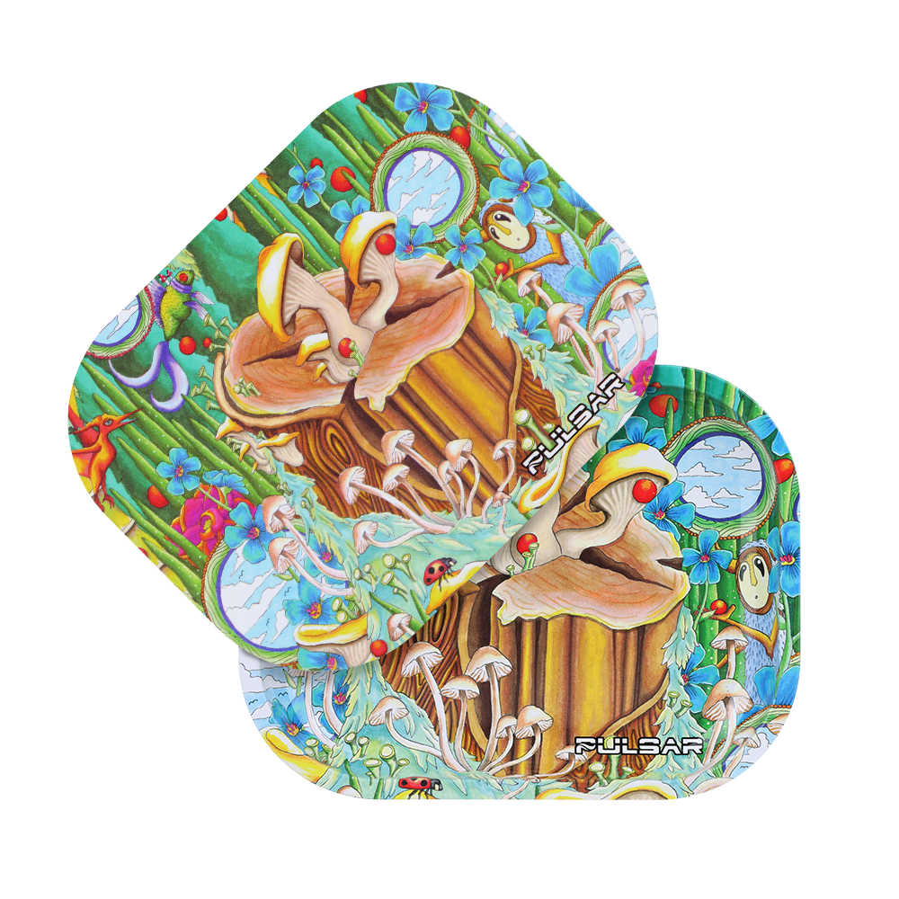 Pulsar Mini Metal Rolling Tray & Lid | Where Love Is Alive