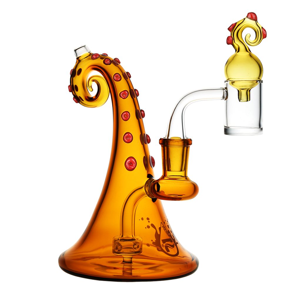 Pulsar Octopus Mini Dab Rig Set | Amber