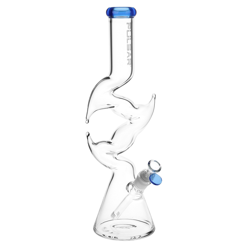 Pulsar Raptor Claw Beaker Bong | Blue