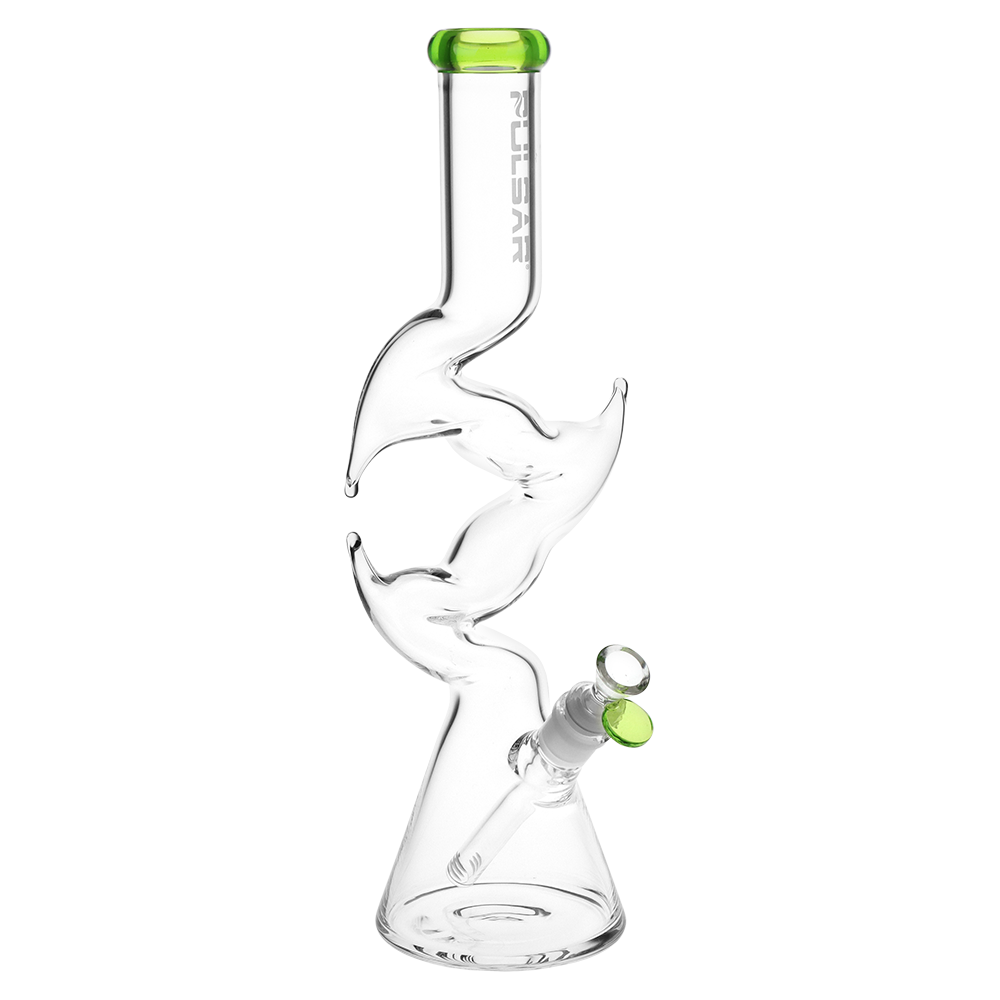 Pulsar Raptor Claw Beaker Bong | Green