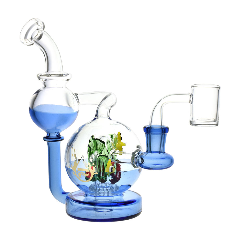 Pulsar Sea Globe Recycler Dab Rig | Side View