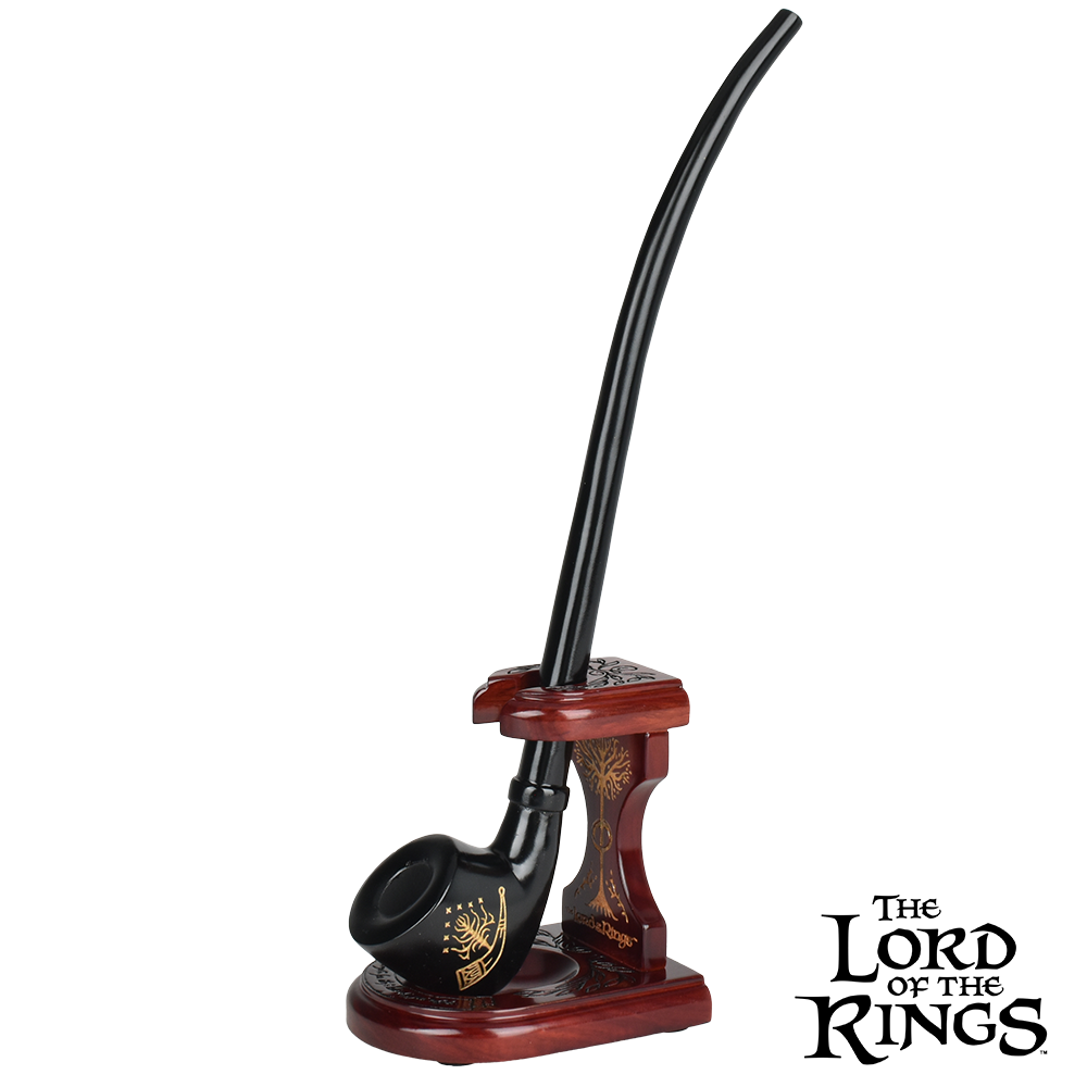 Smoking Pipe & MIDDLE-EARTH™ Stand Bundle | Shire Pipes™ x The Lord of the Rings™ | Boromir Design
