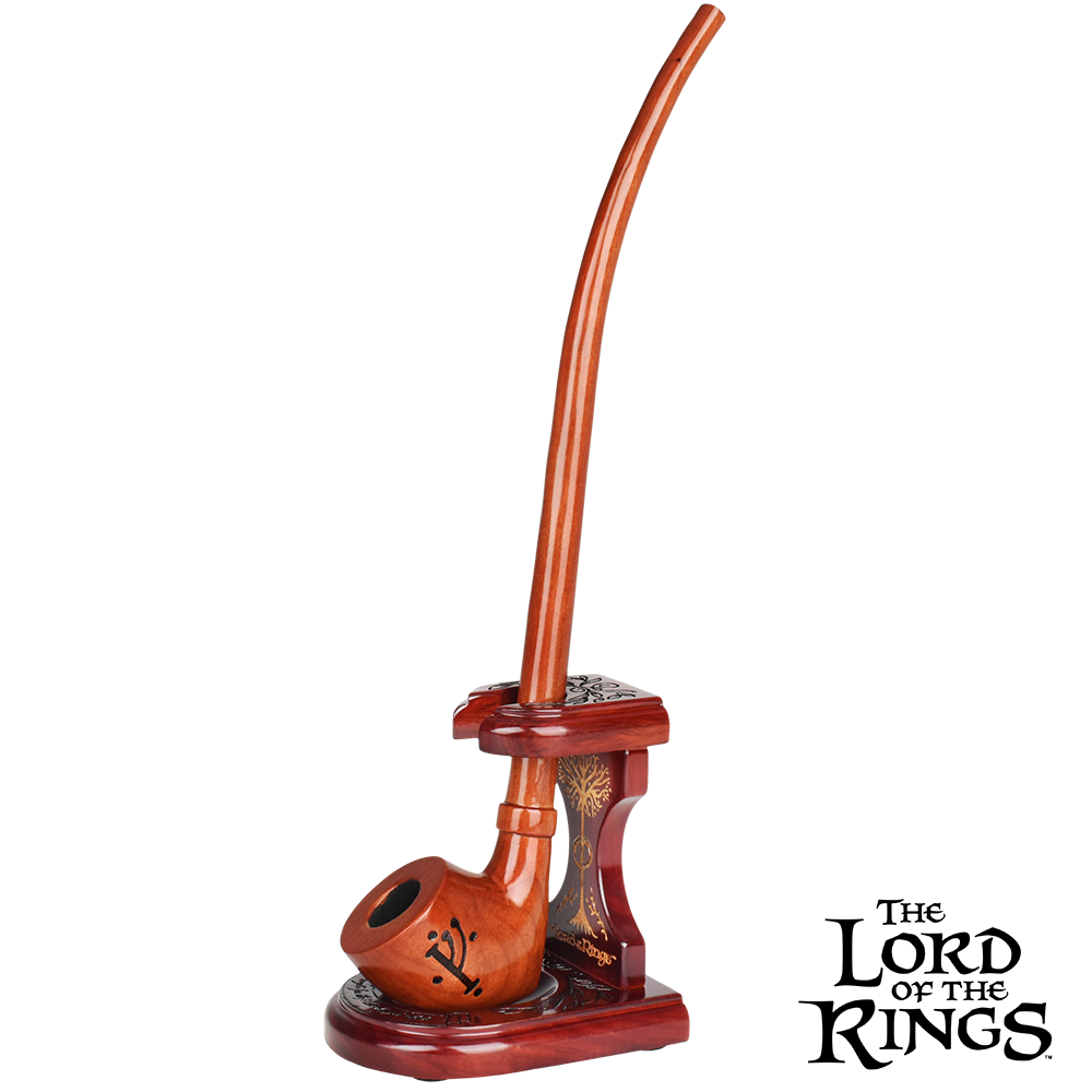 Smoking Pipe & MIDDLE-EARTH™ Stand Bundle | Shire Pipes™ x The Lord of the Rings™ | Gandalf Design