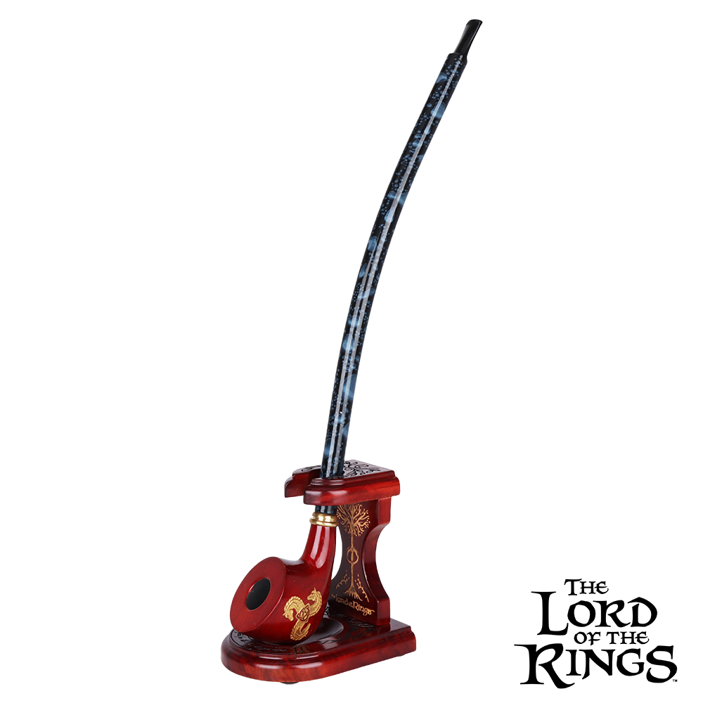 Smoking Pipe & MIDDLE-EARTH™ Stand Bundle | Shire Pipes™ x The Lord of the Rings™ | Riders of Rohan Design