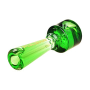 Pulsar Stacked Geometric Glycerin Hand Pipe | Side View