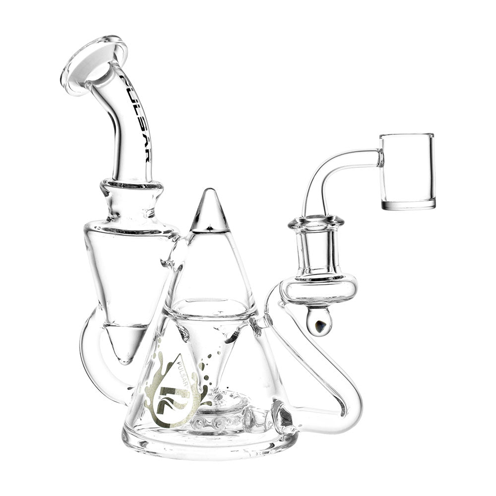 Pulsar Tea Pot Recycler Rig | Frontal View