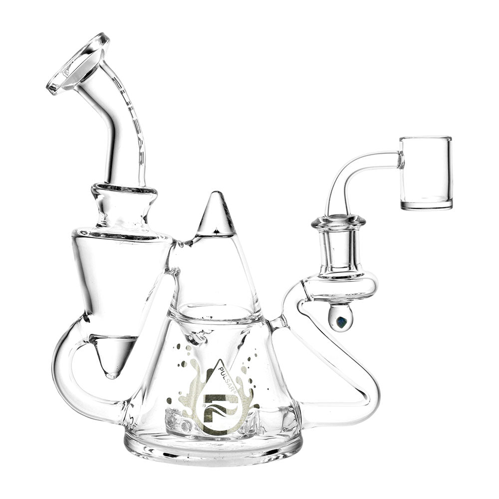 Pulsar Tea Pot Recycler Rig | Side View