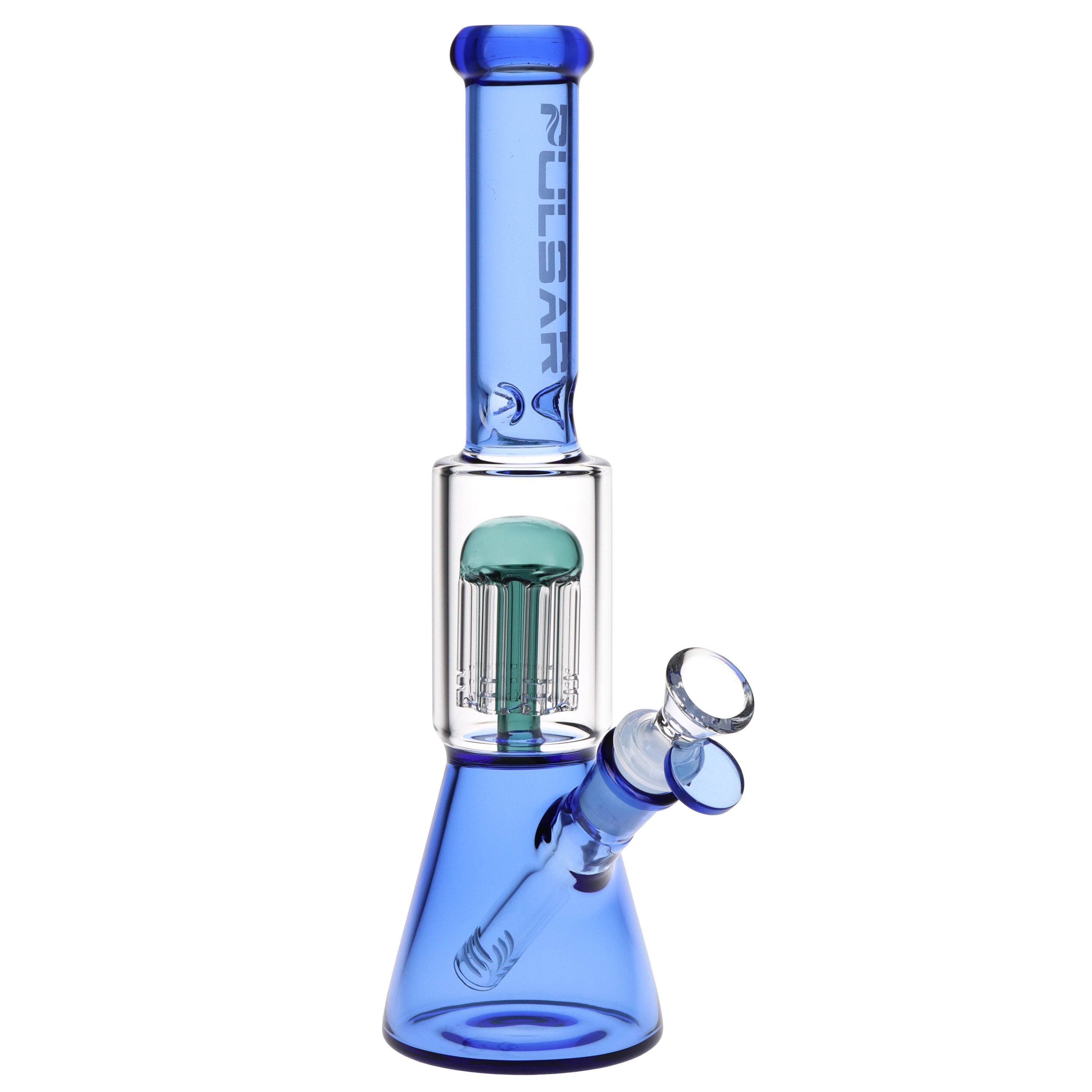 Pulsar Tree Perc Beaker Bong | Blue