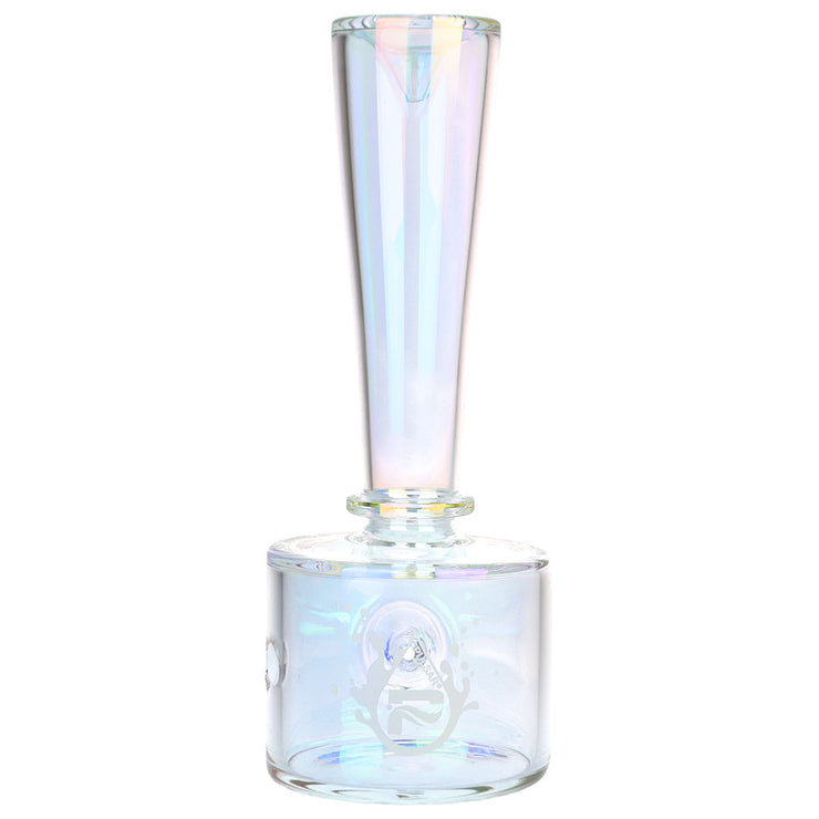Pulsar XL Stacked Geometric Hand Pipe | Pearl | Back View