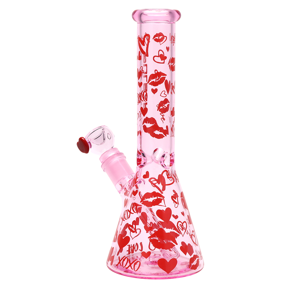 Pulsar XOXO Beaker Herb Pipe Duo | Back View
