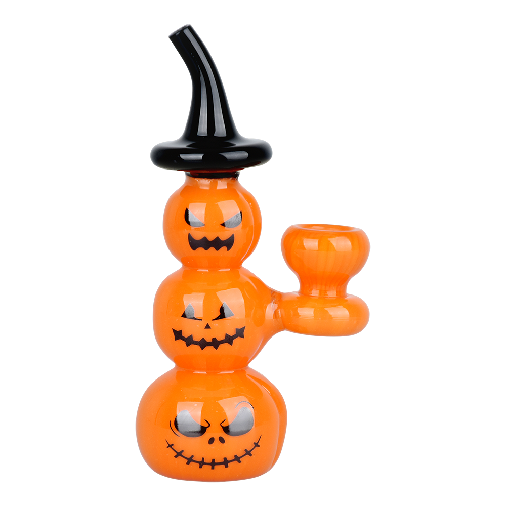 Pumpkin Pile Up Bubbler | Front View