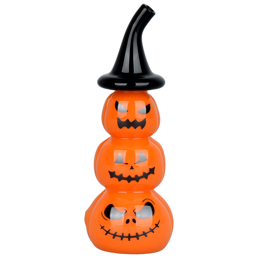 Pumpkin Pile Up Hand Pipe | Halloween Themed Pipes - Pulsar