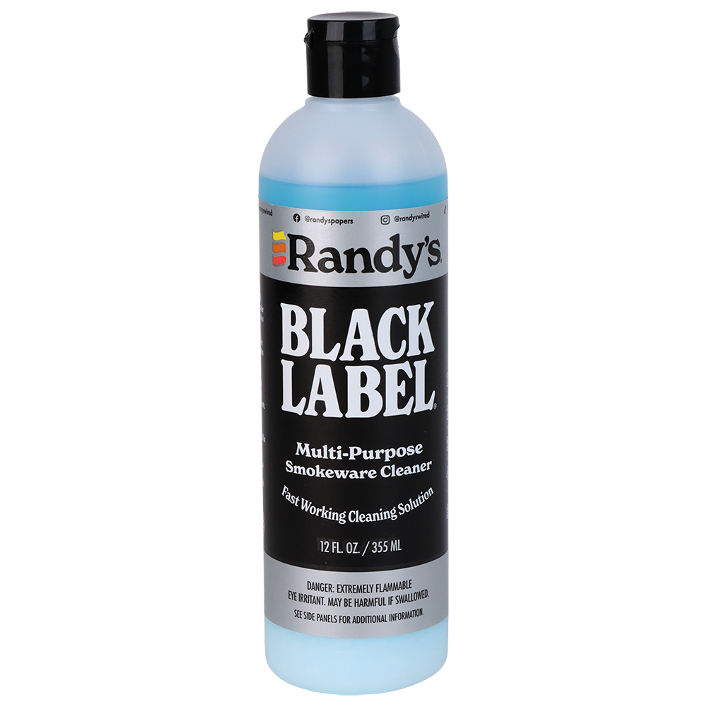 Randy's Black Label Glass, Metal & Ceramic Cleaner | 12oz | Front View