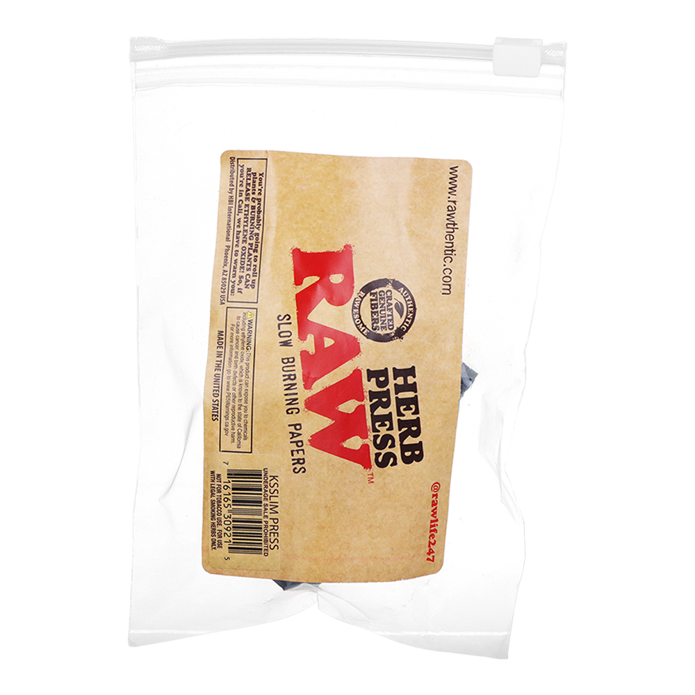 RAW King Size Herb Press | King Size Wide | Packaging