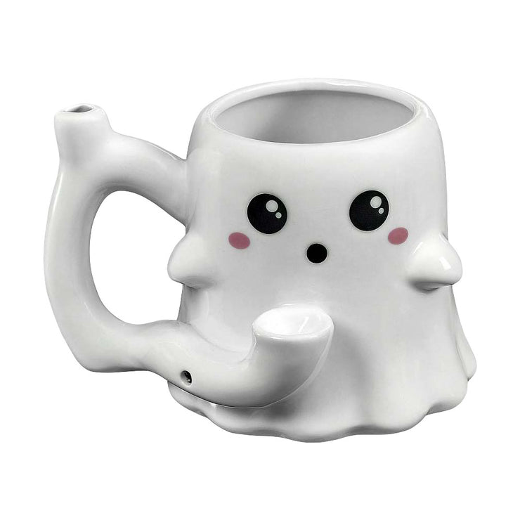 Ghost Ceramic Pipe Mug