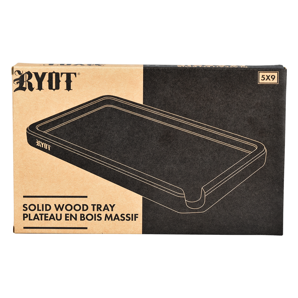 RYOT Walnut Rolling Tray | Packaging