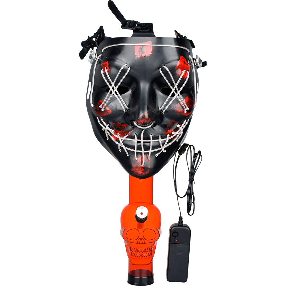Scary Purge Gas Mask & Acrylic Bong Set