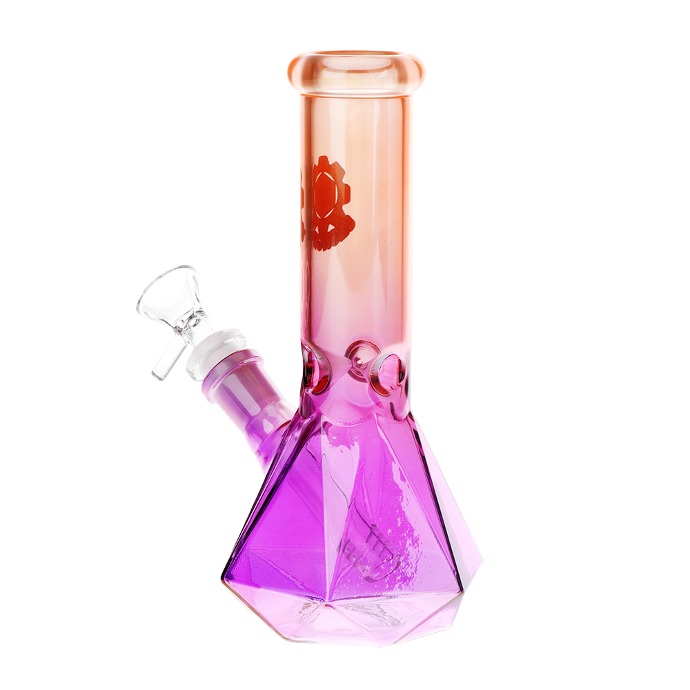 SeshGear Diamond Ombre Beaker Bong | Back View
