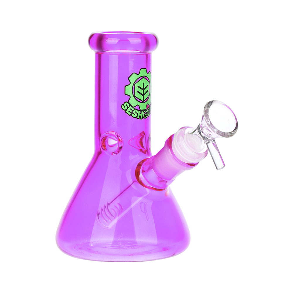 SeshGear Shorty Beaker Bong | Fuchsia