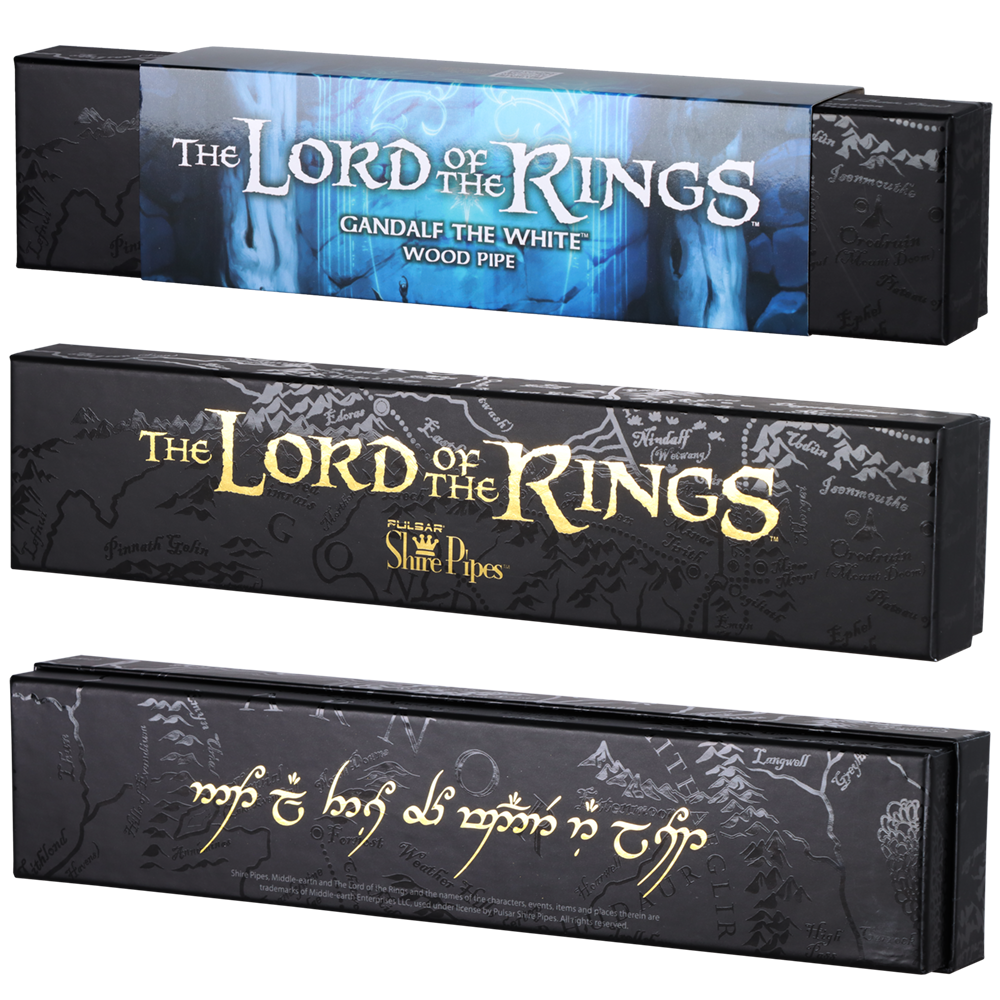 GANDALF THE WHITE™ Smoking Pipe | Shire Pipes™ x The Lord of the Rings™ | Packaging