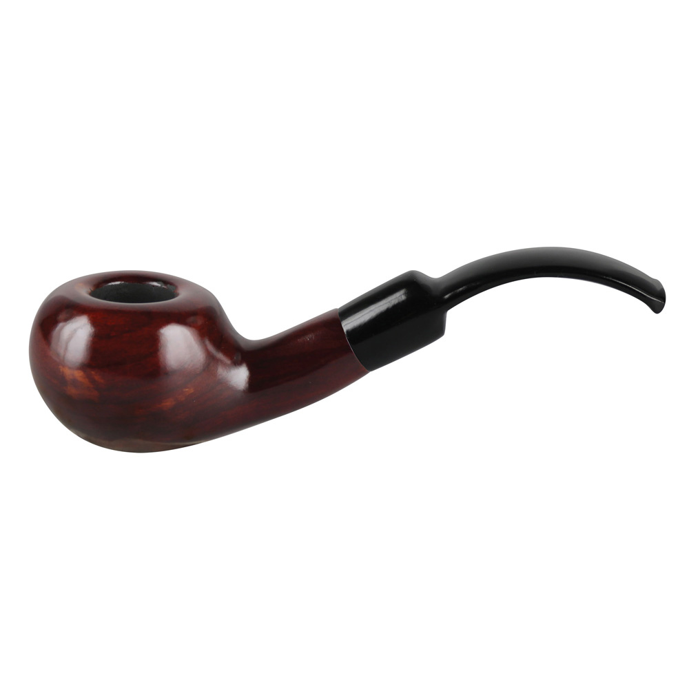 Shire Pipes Bent Tomato Smoking Pipe | The Excursionist | Side View