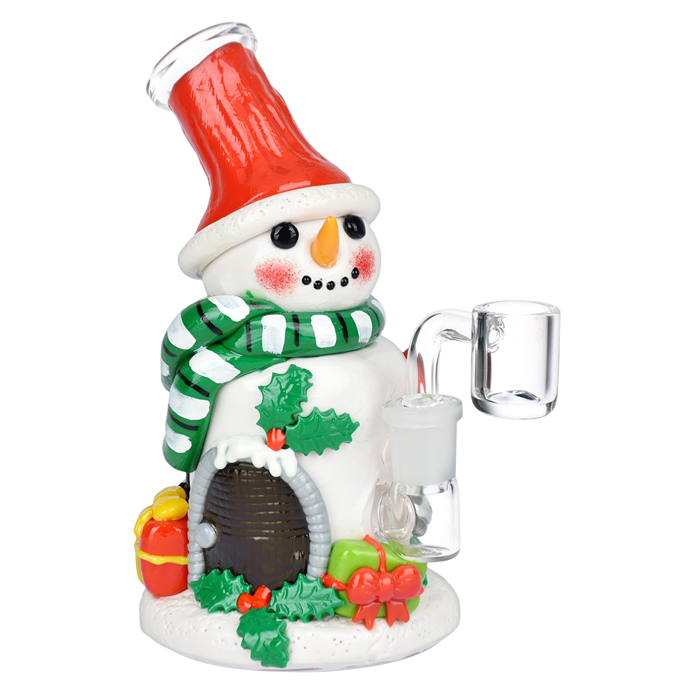 Snow Place Like Home Dab Rig | Front View