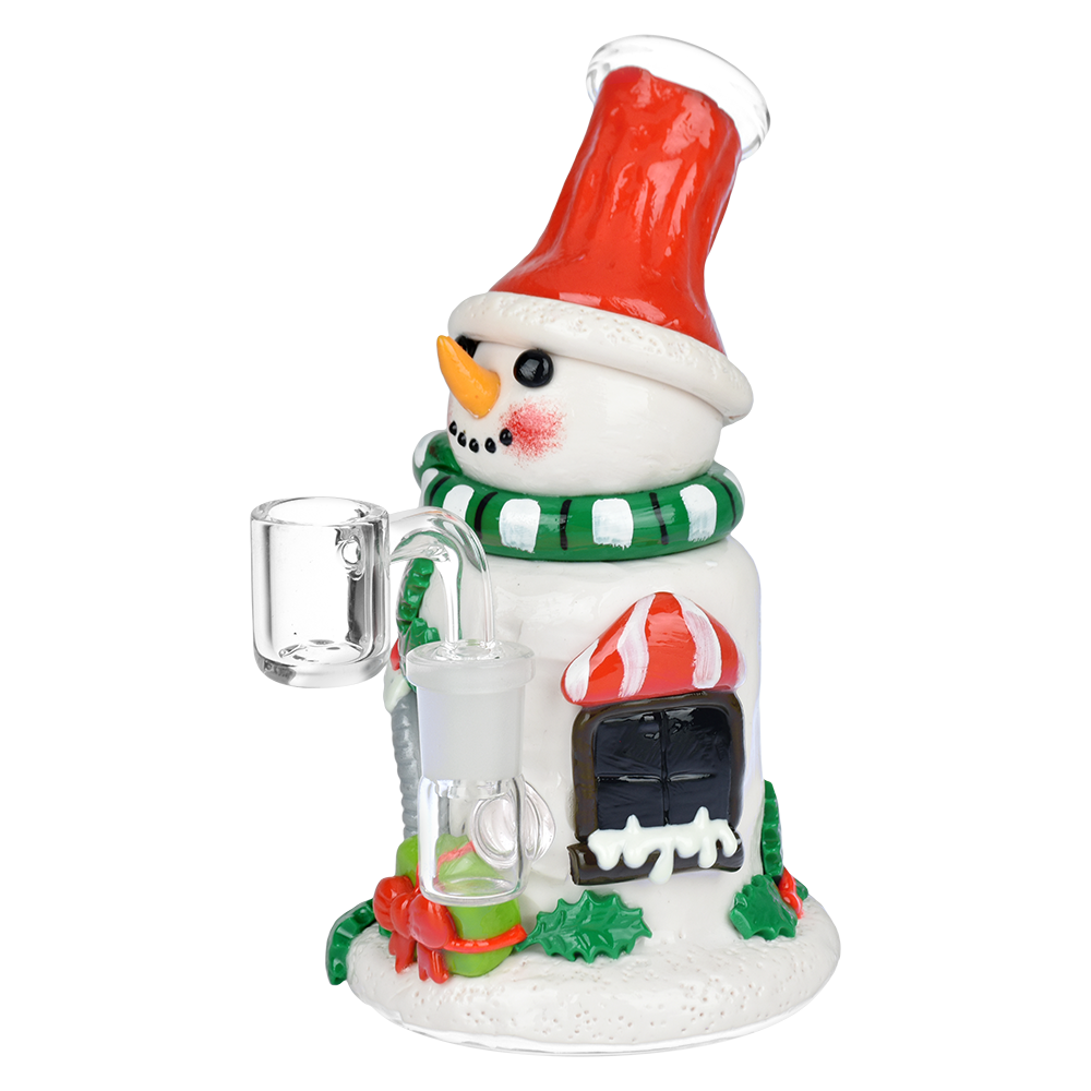 Snow Place Like Home Dab Rig | Side View