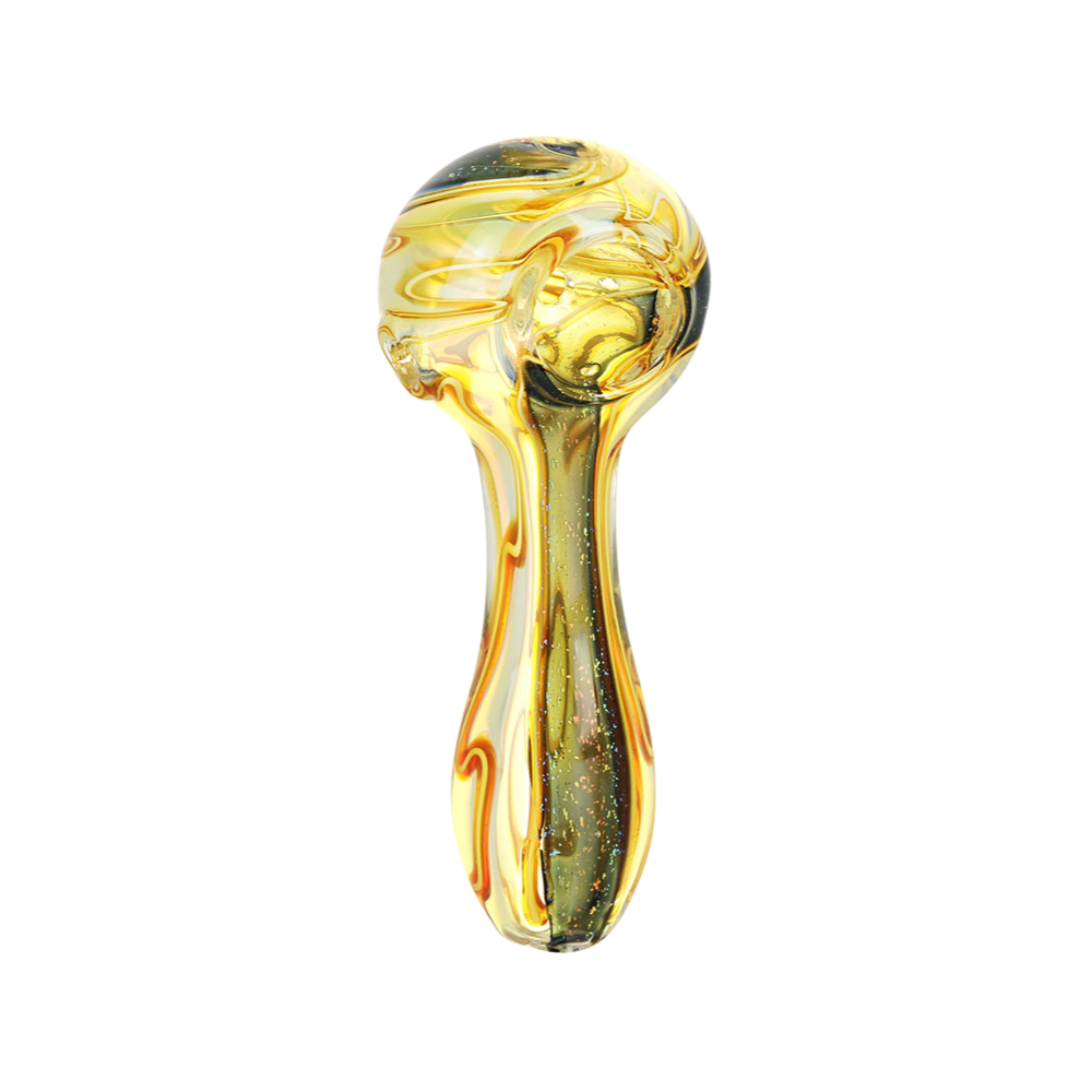 Sparkle Lane Dichro Fumed Spoon Pipe | Top View