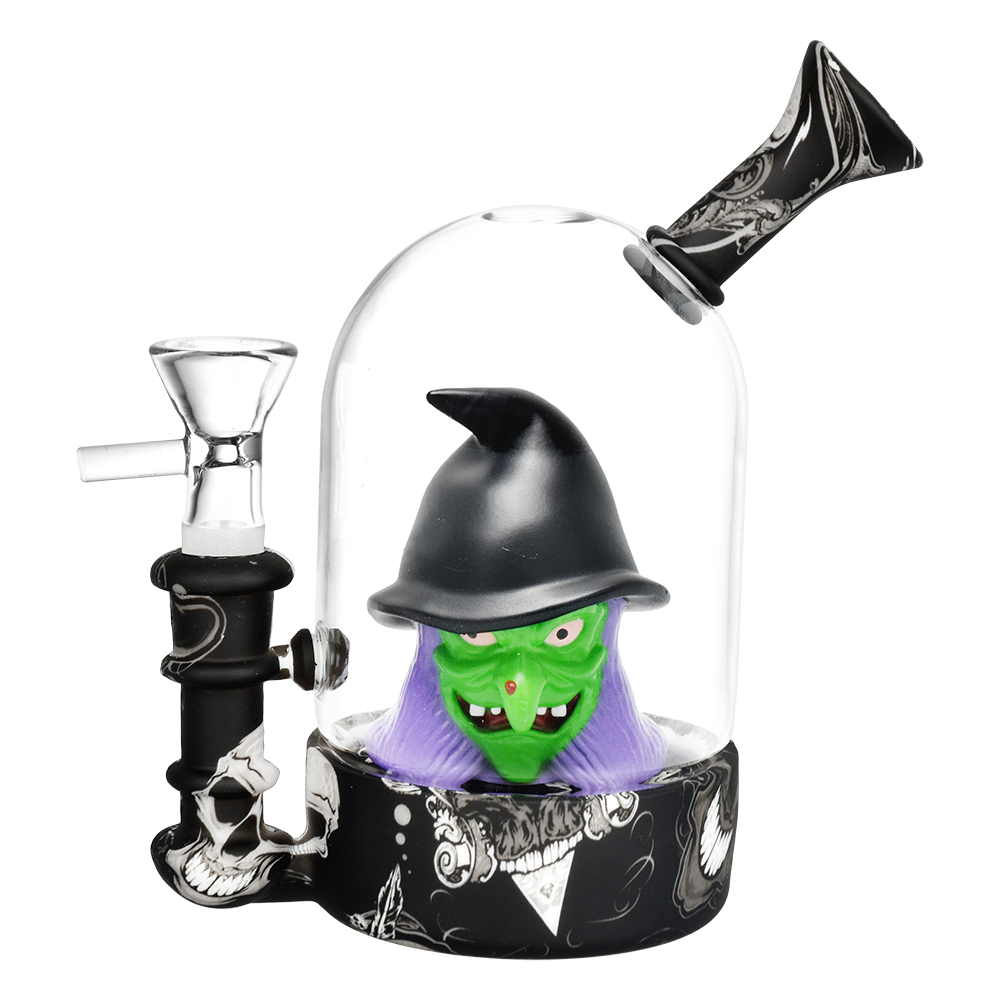 Spooky Witch Silicone Bong | Front View