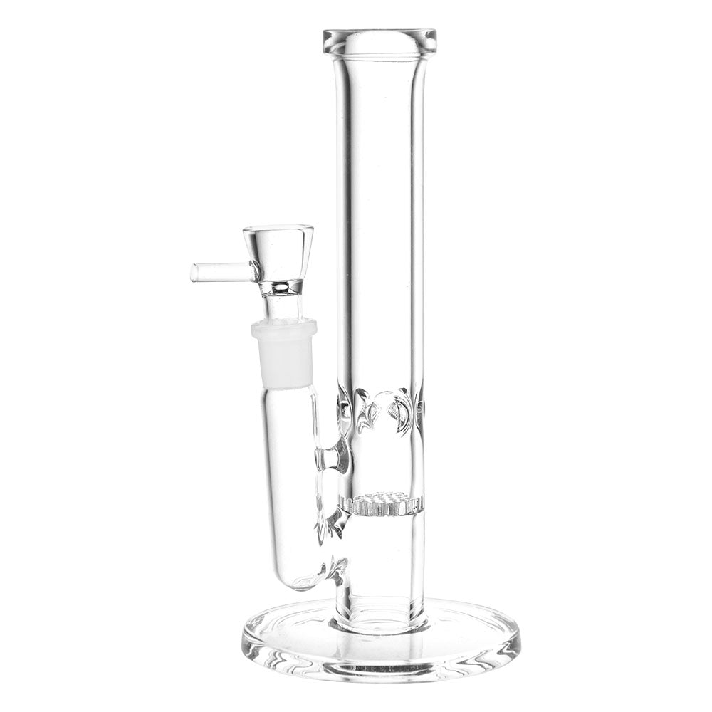 Straight Tube Honeycomb Cooler Bong | Alt Side View