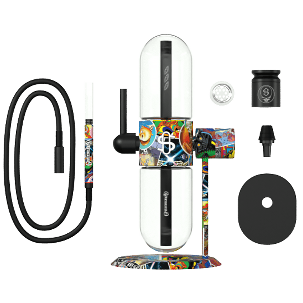 Stündenglass Gravity Infuser | Grateful Dead Legacy Patchwork | Contents