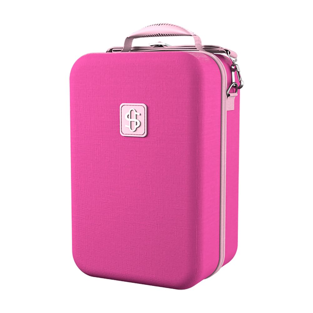 Stündenglass Kompact Gravity Infuser | Pink | Case Outside View