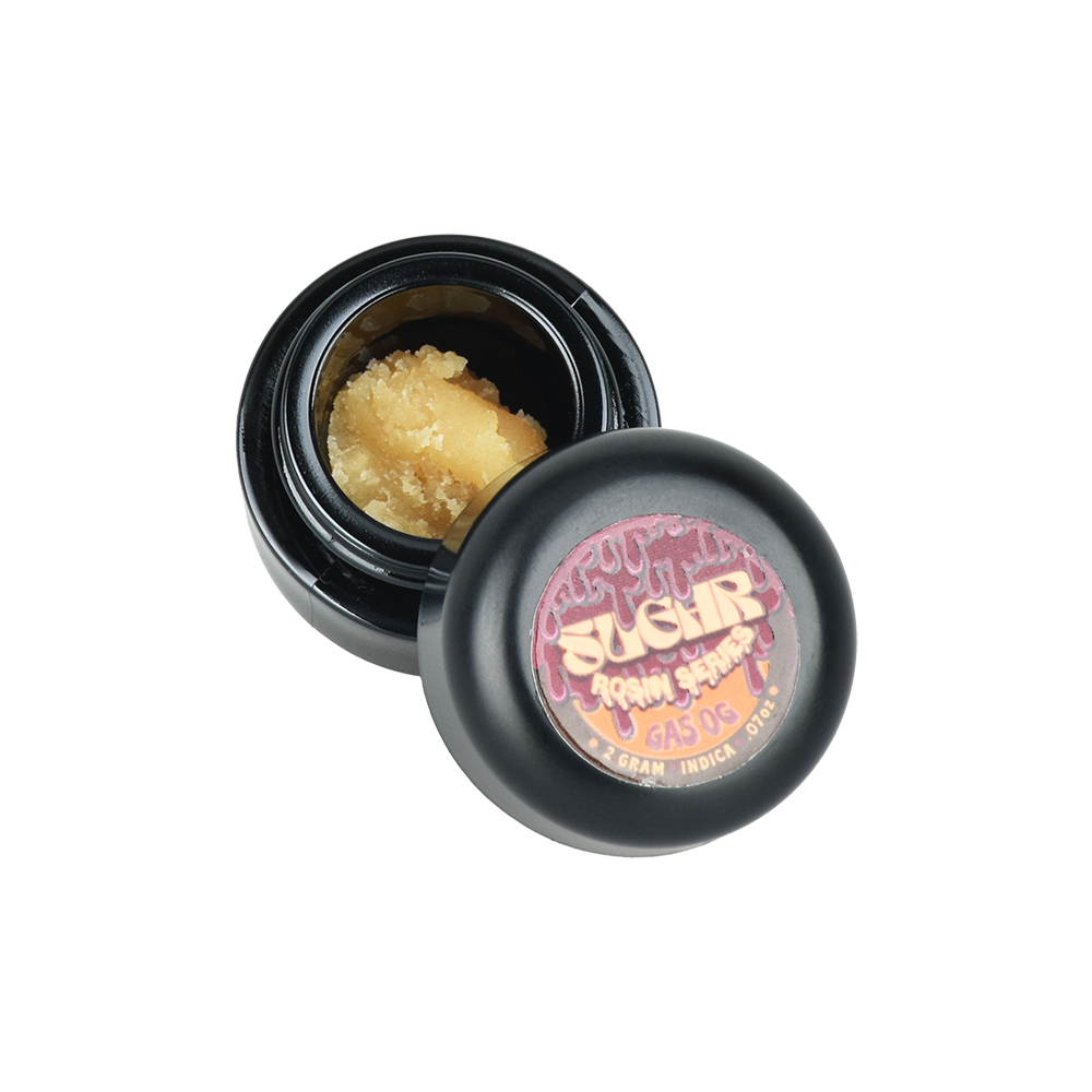 Sugar THCA Live Rosin | Gas OG | Open View