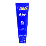 VIBES Rice Pre-Rolled Cones | 1 1/4 Size | Individual