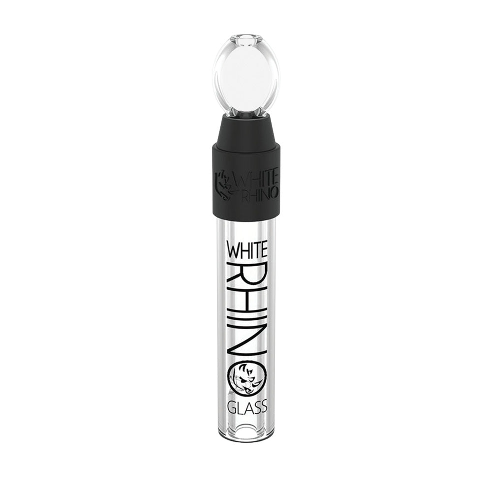 White Rhino Adjustable Glass Blunt