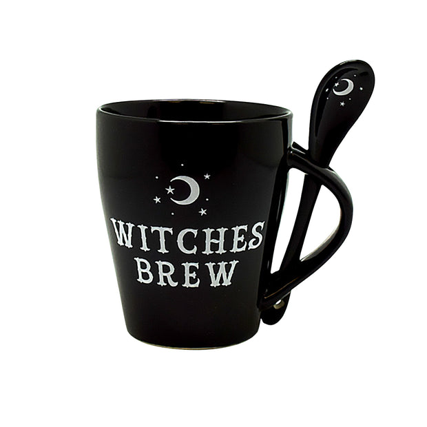 Witches Brew Ceramic Mug & Spoon