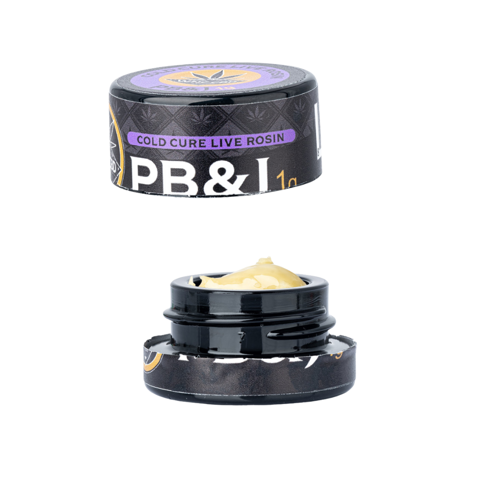 WNC CBD THCA Cold Cure Live Rosin | PB & J | 1 Gram Jar
