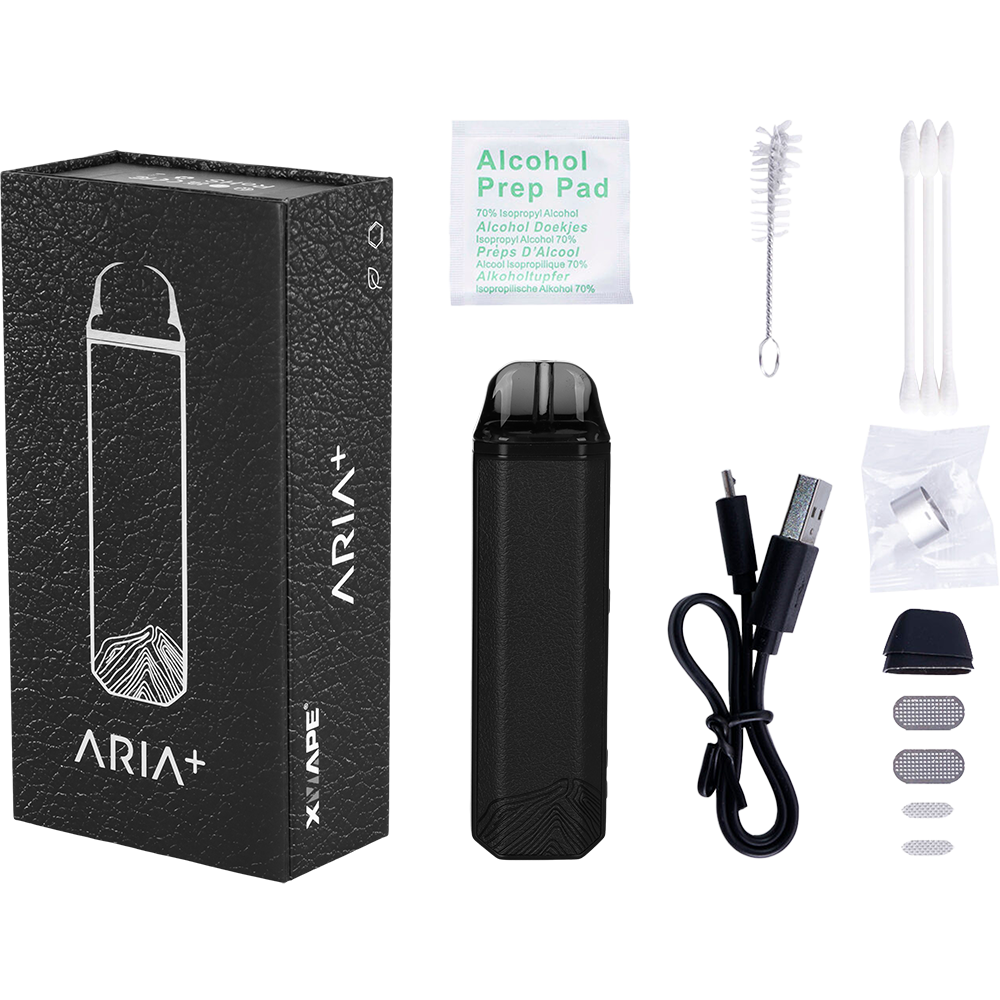 XVape Aria+ Dual Use Vaporizer | All Contents & Accessories