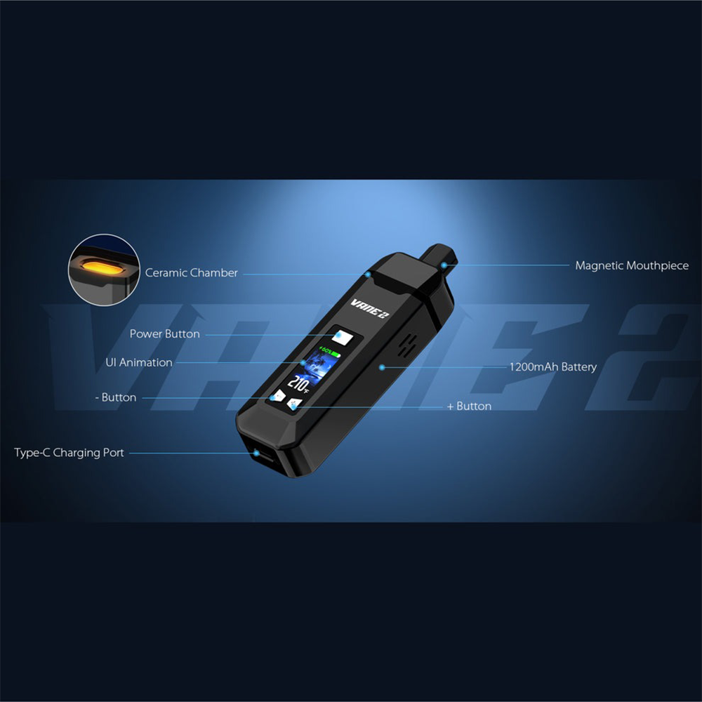 Yocan Vane 2 Dry Herb Vaporizer | Tech Specs