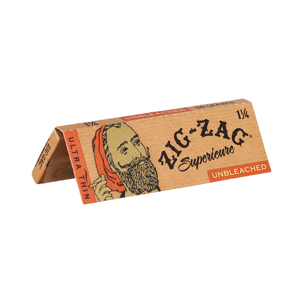 Zig Zag Unbleached Rolling Papers | Booklet