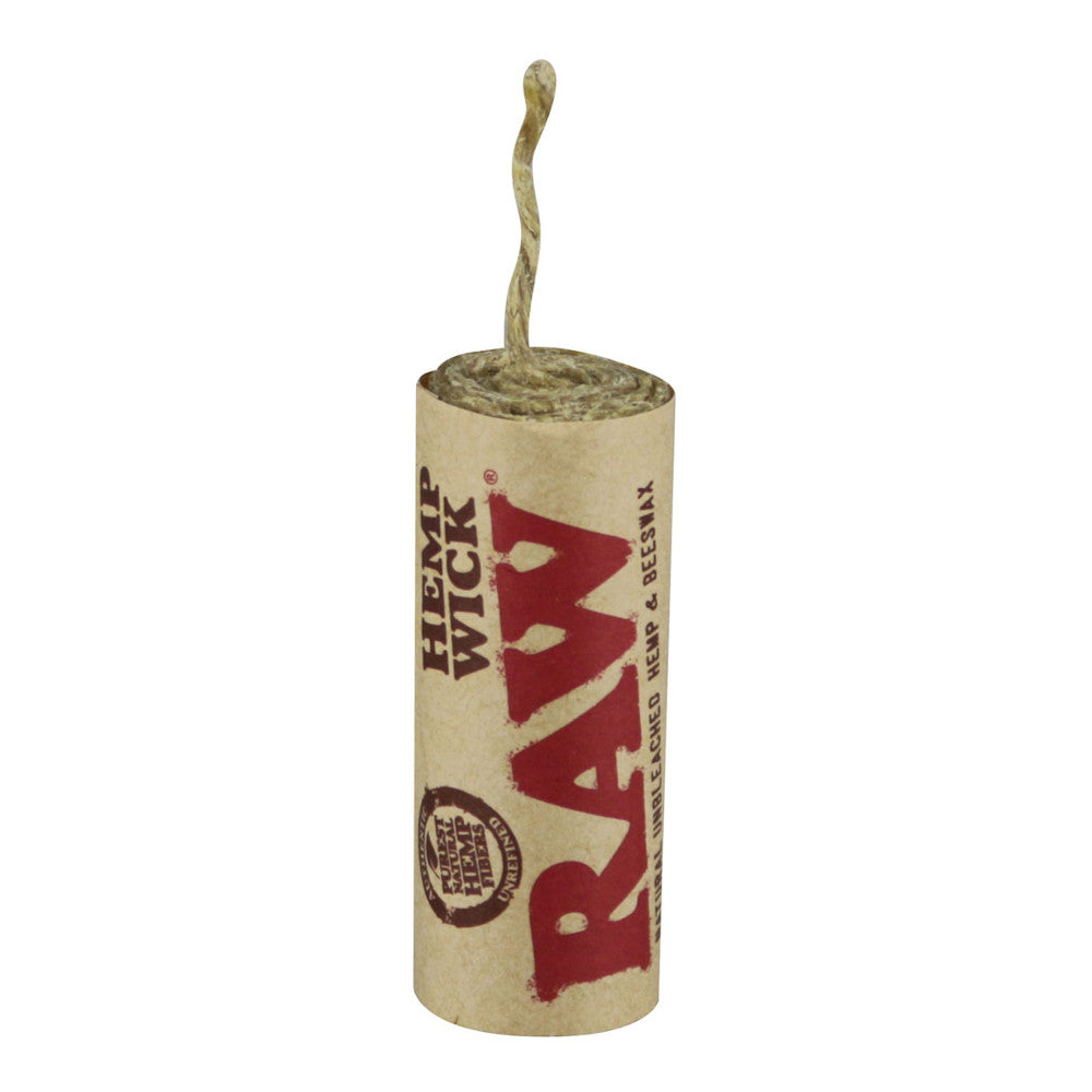 RAW Natural Hemp Wick Rolls - 20 Feet