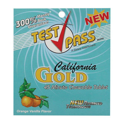 Test Pass California Gold Chewable Detox Tablets