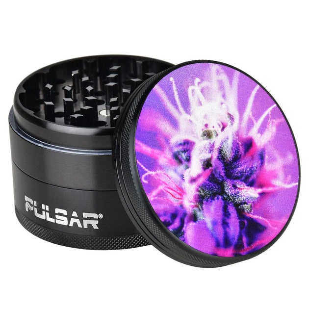 Flowering Nug Metal Herb Grinder Best Weed Grinders Pulsar Pulsar