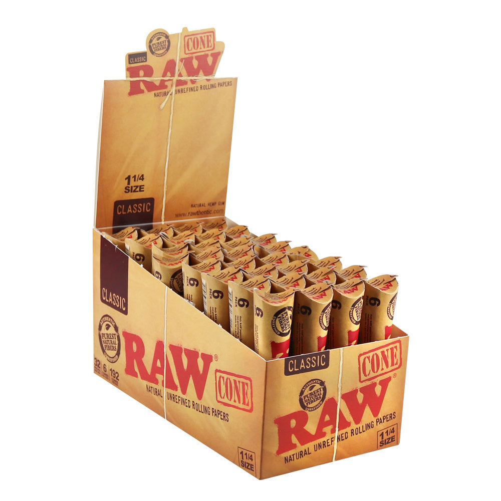 RAW Natural Unrefined Pre-Rolled Cones