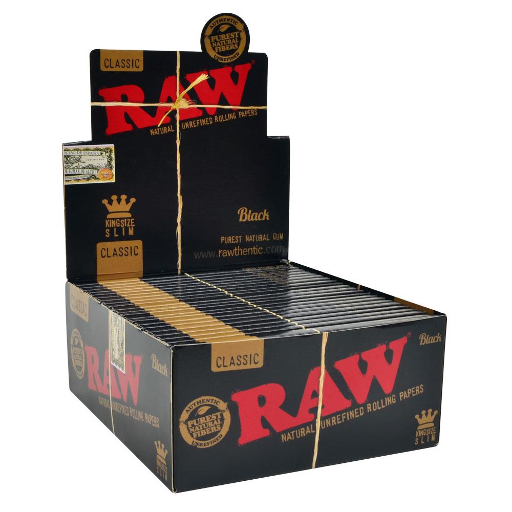 RAW Black Classic Rolling Papers